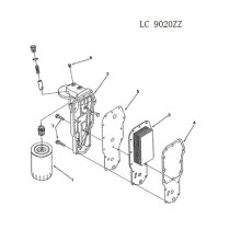 Cummins Engine Spare Parts-Oil Cooler